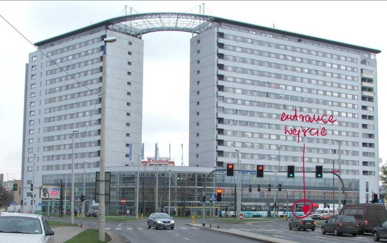Sunny 1 Room Apartment With The View Over Cracow Kraków Exteriör bild