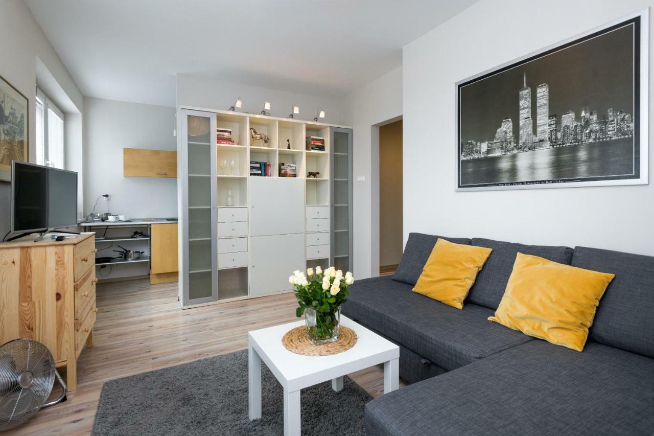 Sunny 1 Room Apartment With The View Over Cracow Krasków Exteriör bild